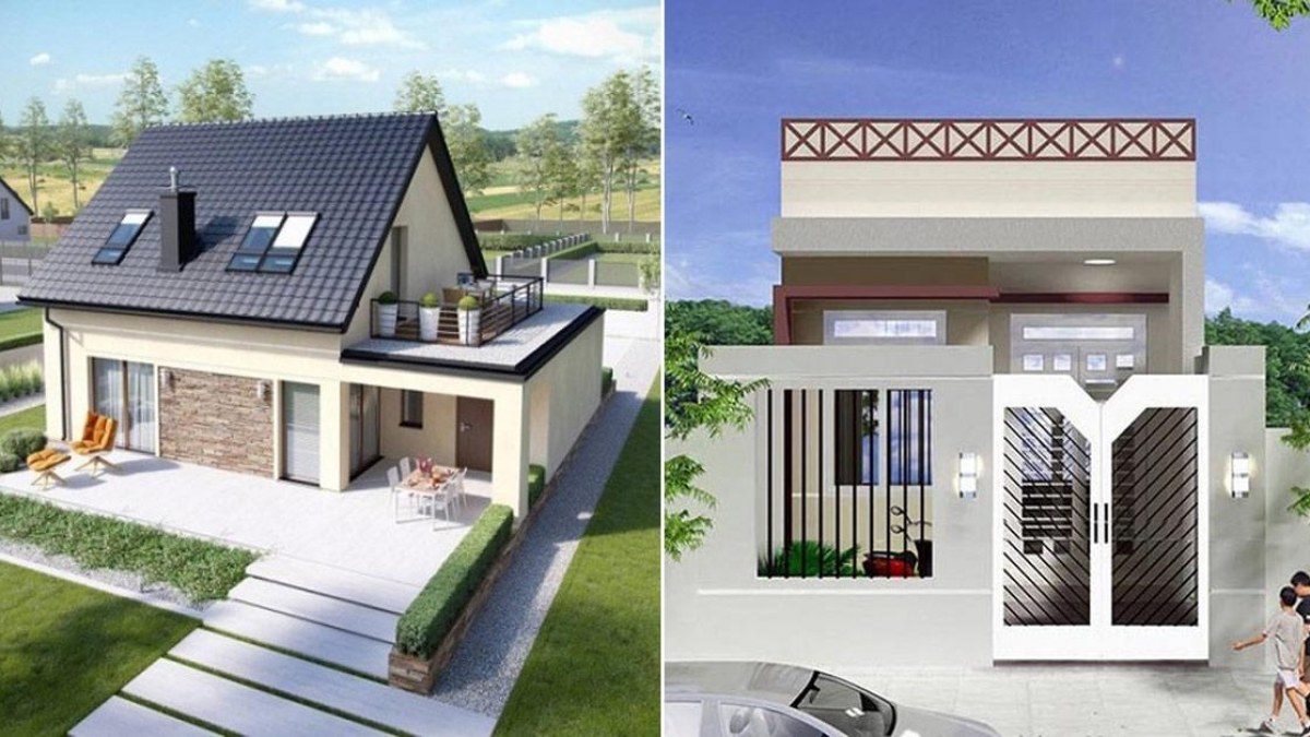 Mẫu xây nhà cấp 4 rẻ đẹp năm 2020 - 5