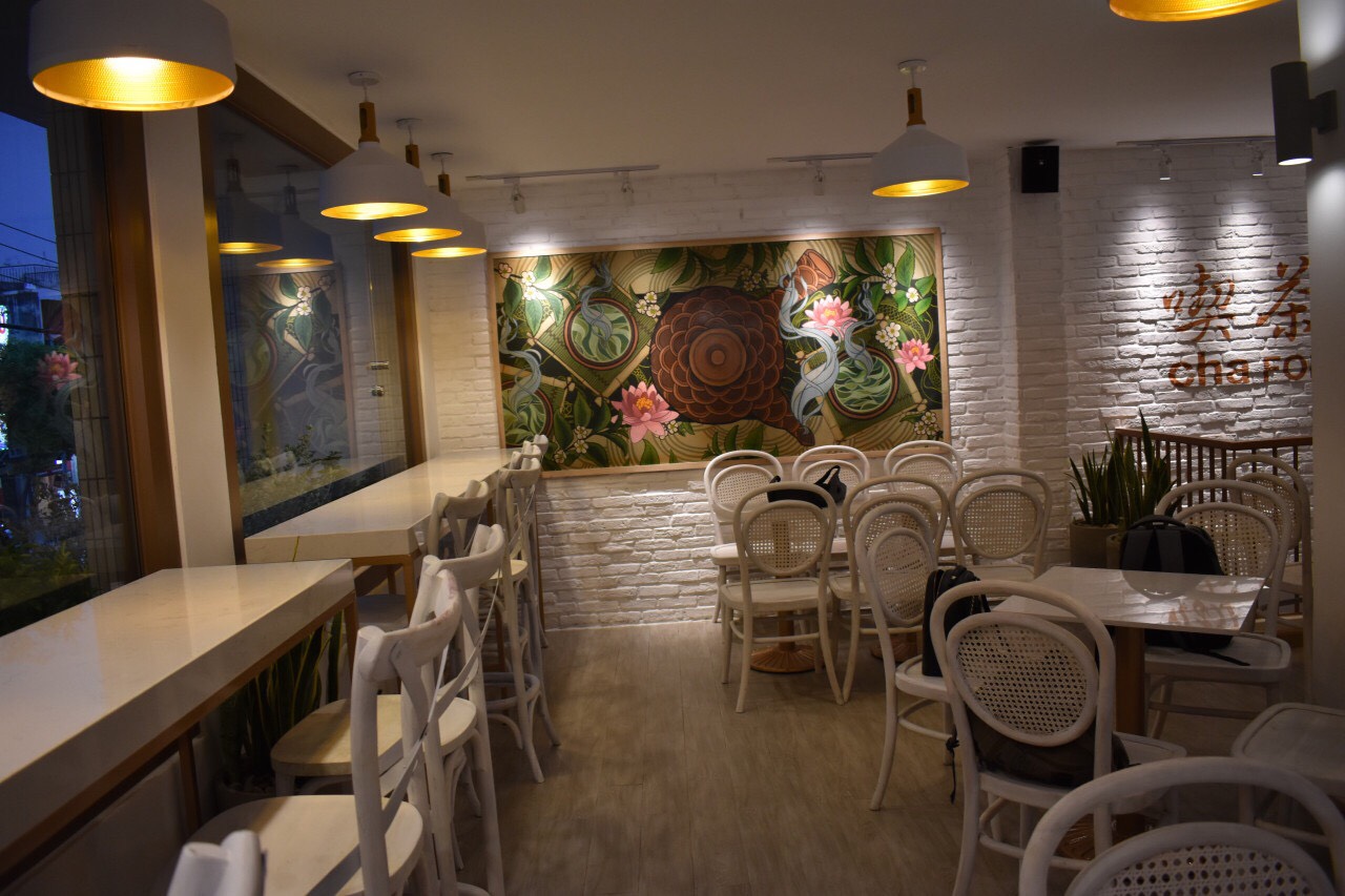 Thiết kế thi công nội thất quán cafe, trà sữa - 1